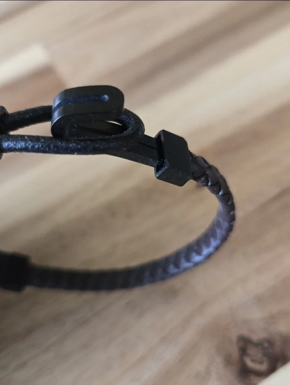 Stylish Unisex Brown/Black Braided Leather Bracelet Stainless Hook Style Clasp